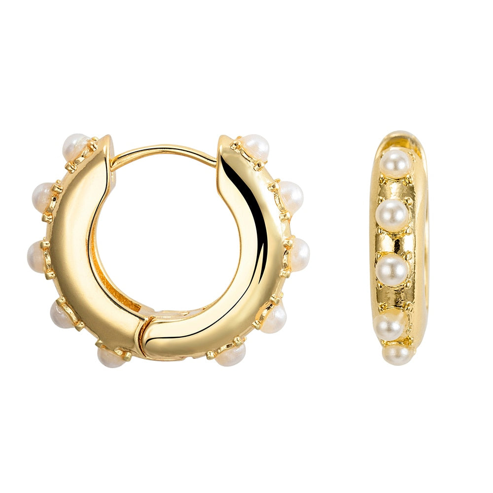  Adoyi Gold Hoop Earrings Set for Women Gold Hoops